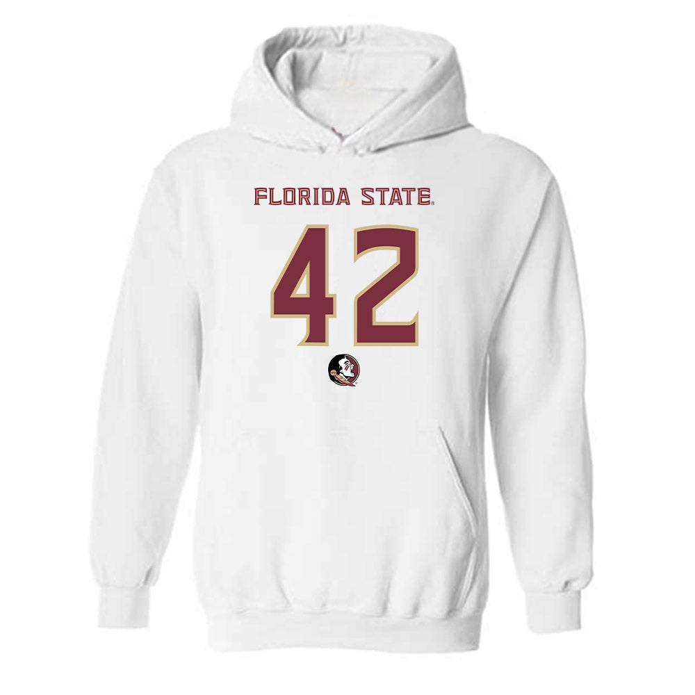 FSU - NCAA Football : Chris Thomas - Replica Shersey Hooded Sweatshirt-0