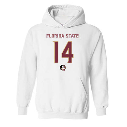 FSU - NCAA Football : Ashton Daniels - Replica Shersey Hooded Sweatshirt-0