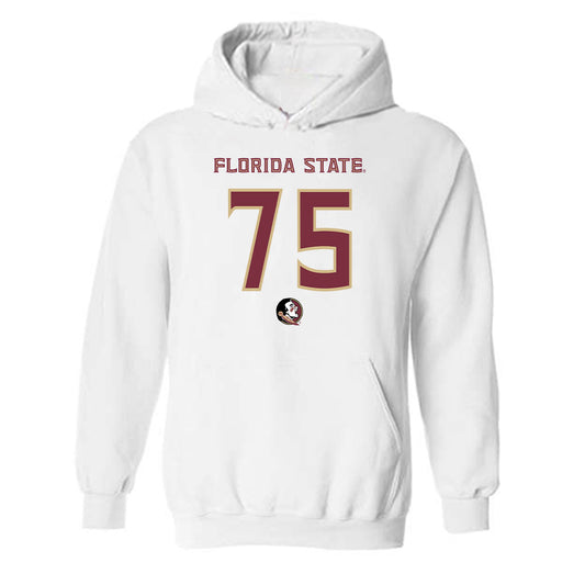 FSU - NCAA Football : Sean Poret - Replica Shersey Hooded Sweatshirt-0