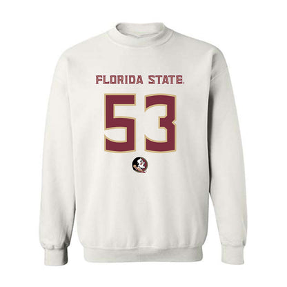 FSU - NCAA Football : Alex Nocco - Replica Shersey Crewneck Sweatshirt-0