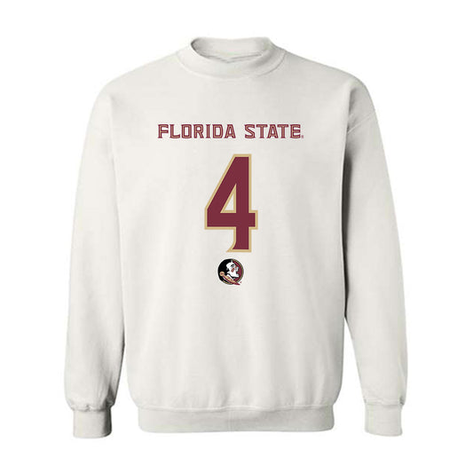 FSU - NCAA Football : Dean DeNobile - Replica Shersey Crewneck Sweatshirt-0