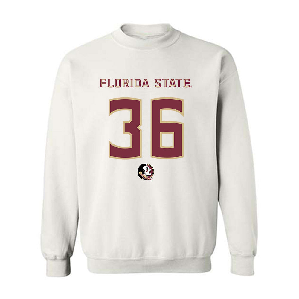 FSU - NCAA Football : Daniel Hughes - Replica Shersey Crewneck Sweatshirt-0
