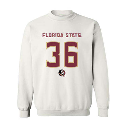 FSU - NCAA Football : Daniel Hughes - Replica Shersey Crewneck Sweatshirt-0