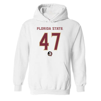 FSU - NCAA Football : Donny Hiebert - Replica Shersey Hooded Sweatshirt-0