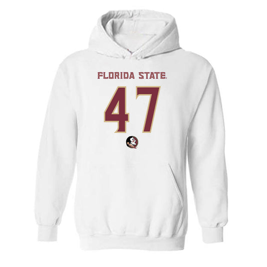 FSU - NCAA Football : Donny Hiebert - Replica Shersey Hooded Sweatshirt-0