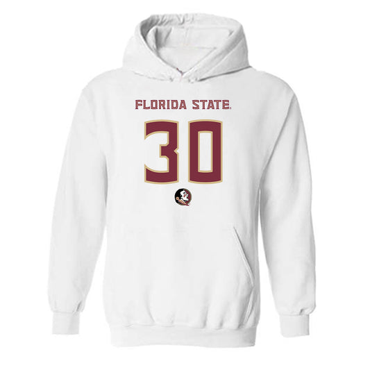 FSU - NCAA Football : Izayia Williams - Replica Shersey Hooded Sweatshirt-0