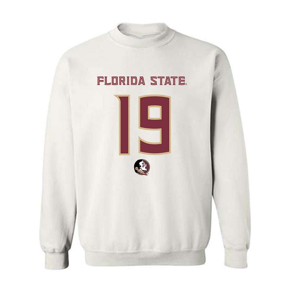 FSU - NCAA Football : Jarvis Boatwright Jr - Replica Shersey Crewneck Sweatshirt-0