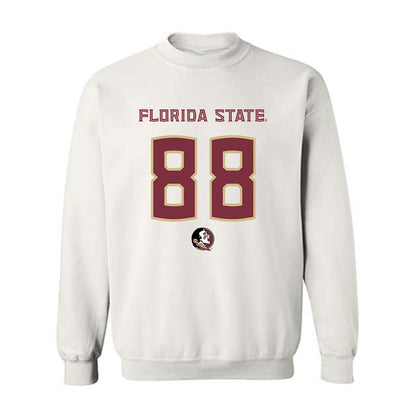 FSU - NCAA Football : Jordan Sanders - Replica Shersey Crewneck Sweatshirt-0