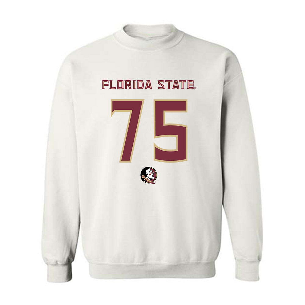 FSU - NCAA Football : Sean Poret - Replica Shersey Crewneck Sweatshirt-0