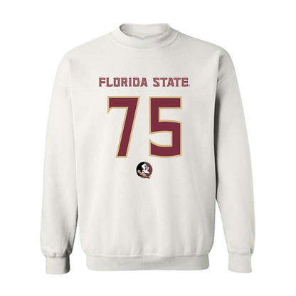 FSU - NCAA Football : Sean Poret - Replica Shersey Crewneck Sweatshirt-0