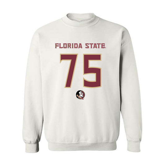 FSU - NCAA Football : Sean Poret - Replica Shersey Crewneck Sweatshirt-0