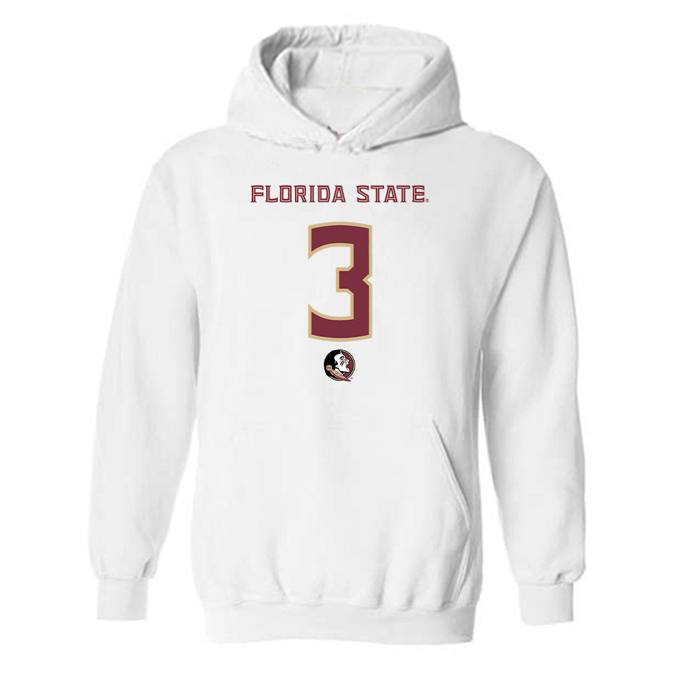 FSU - NCAA Football : Samuel Singleton Jr - Replica Shersey Hooded Sweatshirt-0