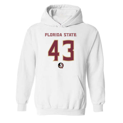 FSU - NCAA Football : Mac Chiumento - Replica Shersey Hooded Sweatshirt-0