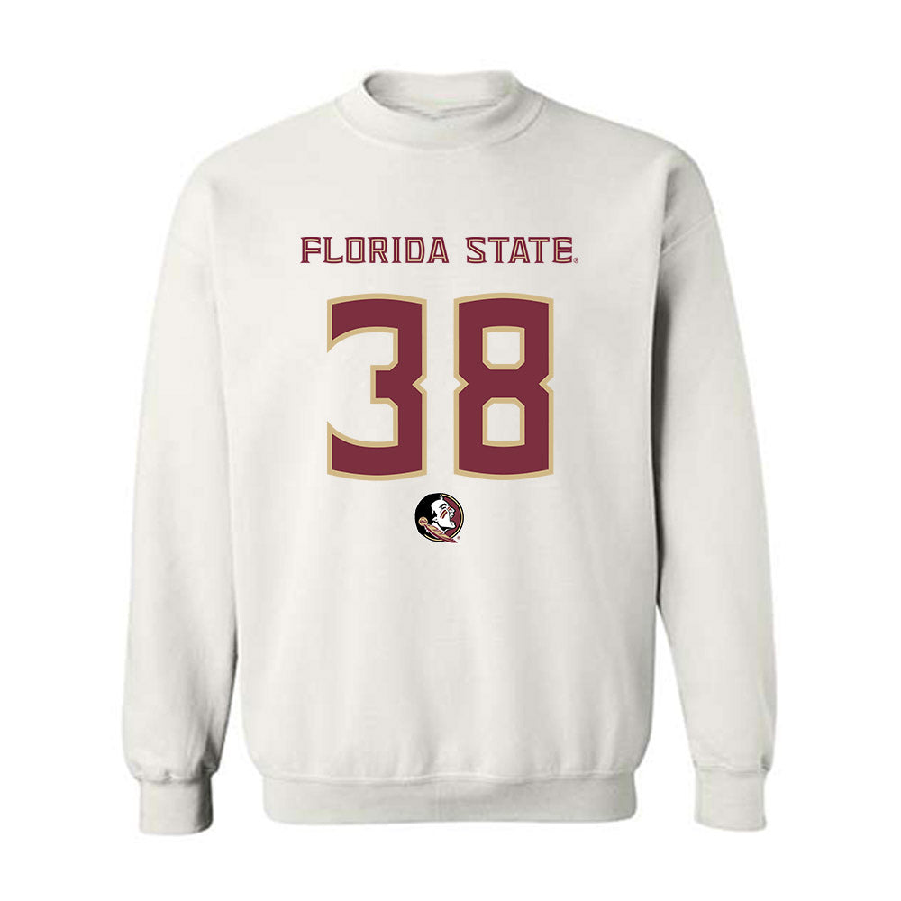 FSU - NCAA Football : Ethan Post - Replica Shersey Crewneck Sweatshirt-0