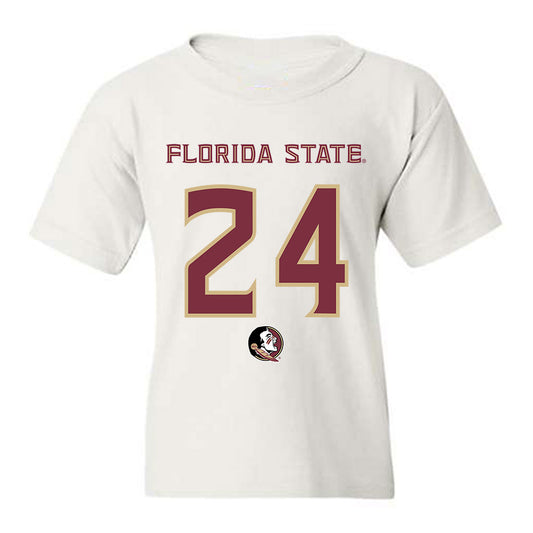 FSU - NCAA Football : KJ Kirkland - Replica Shersey Youth T-Shirt-0