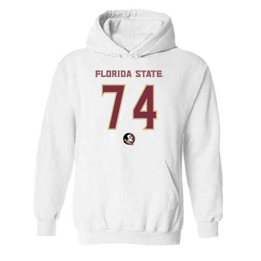 FSU - NCAA Football : Jonathan Daniels - Replica Shersey Hooded Sweatshirt-0