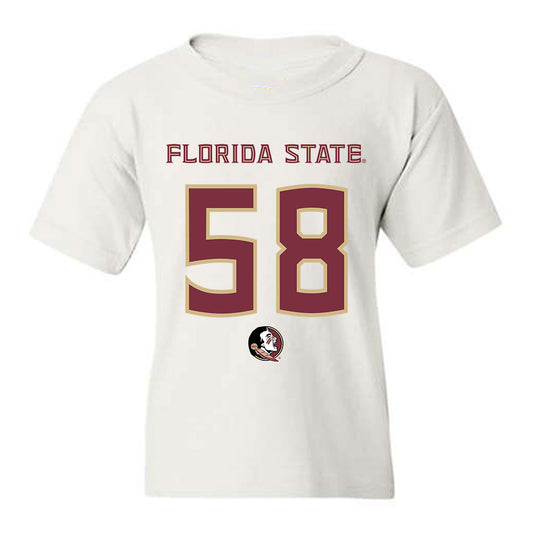 FSU - NCAA Football : Luke Francis Jr - Replica Shersey Youth T-Shirt-0