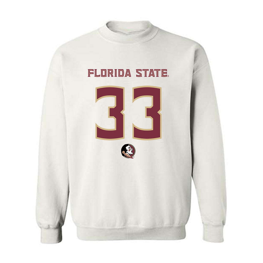 FSU - NCAA Football : Antonio Cromartie Jr. - Replica Shersey Crewneck Sweatshirt-0