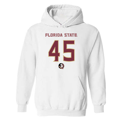FSU - NCAA Football : Noah LaVallee - Replica Shersey Hooded Sweatshirt-0
