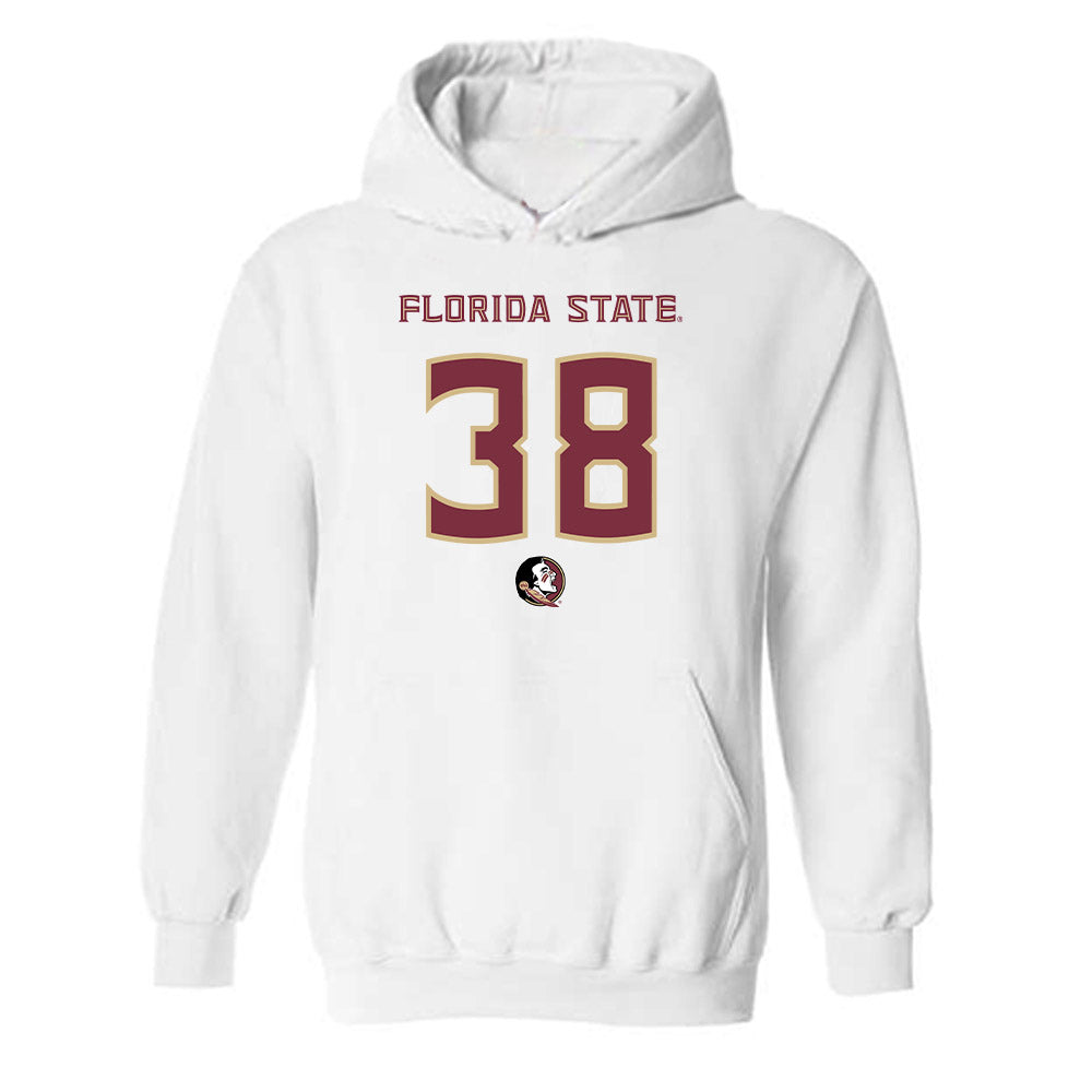 FSU - NCAA Football : Ethan Post - Replica Shersey Hooded Sweatshirt-0