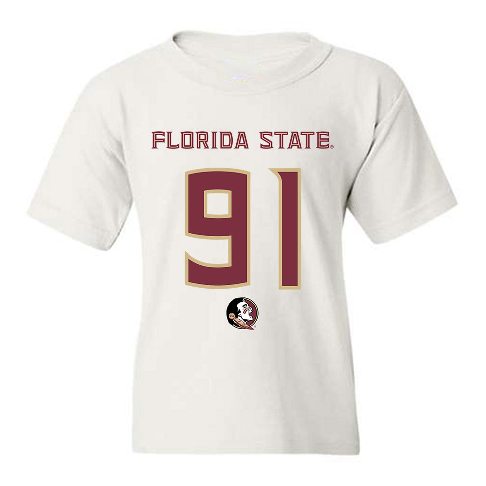 FSU - NCAA Football : Cam Brooks - Replica Shersey Youth T-Shirt-0