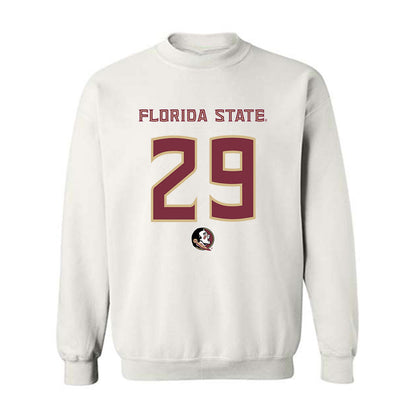 FSU - NCAA Football : Caleb LaVallee - Replica Shersey Crewneck Sweatshirt-0