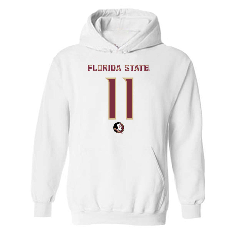 FSU - NCAA Football : Devin Carter - Replica Shersey Hooded Sweatshirt-0