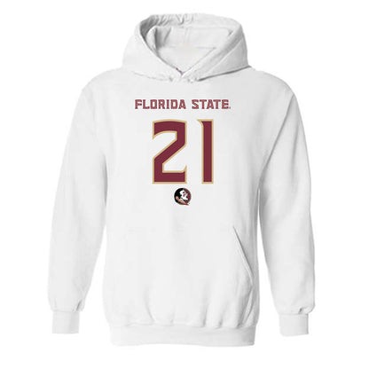 FSU - NCAA Football : Max Redmon - Replica Shersey Hooded Sweatshirt-0