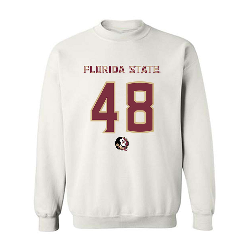 FSU - NCAA Football : Caleb Bowers - Replica Shersey Crewneck Sweatshirt-0
