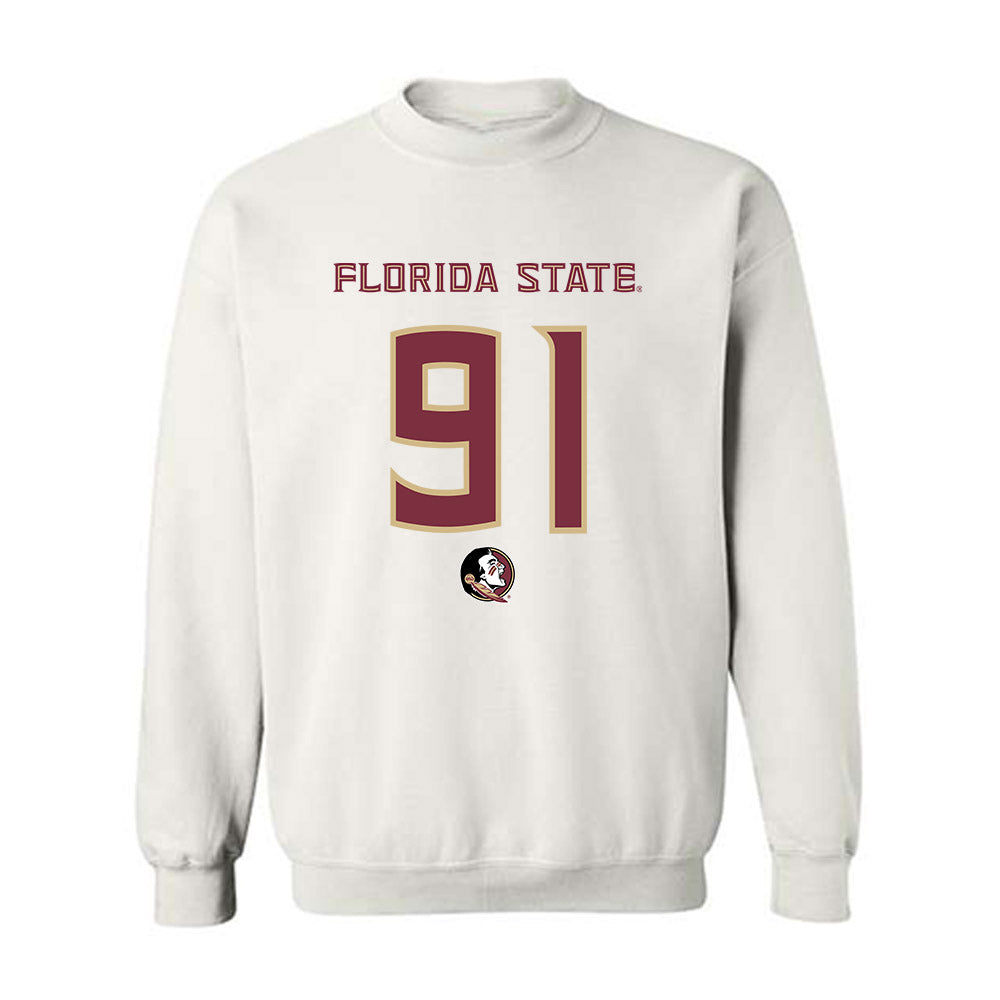 FSU - NCAA Football : Cam Brooks - Replica Shersey Crewneck Sweatshirt-0