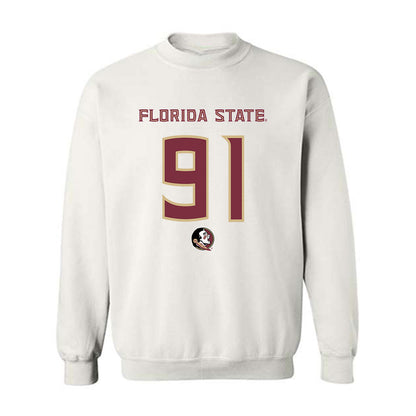 FSU - NCAA Football : Cam Brooks - Replica Shersey Crewneck Sweatshirt-0
