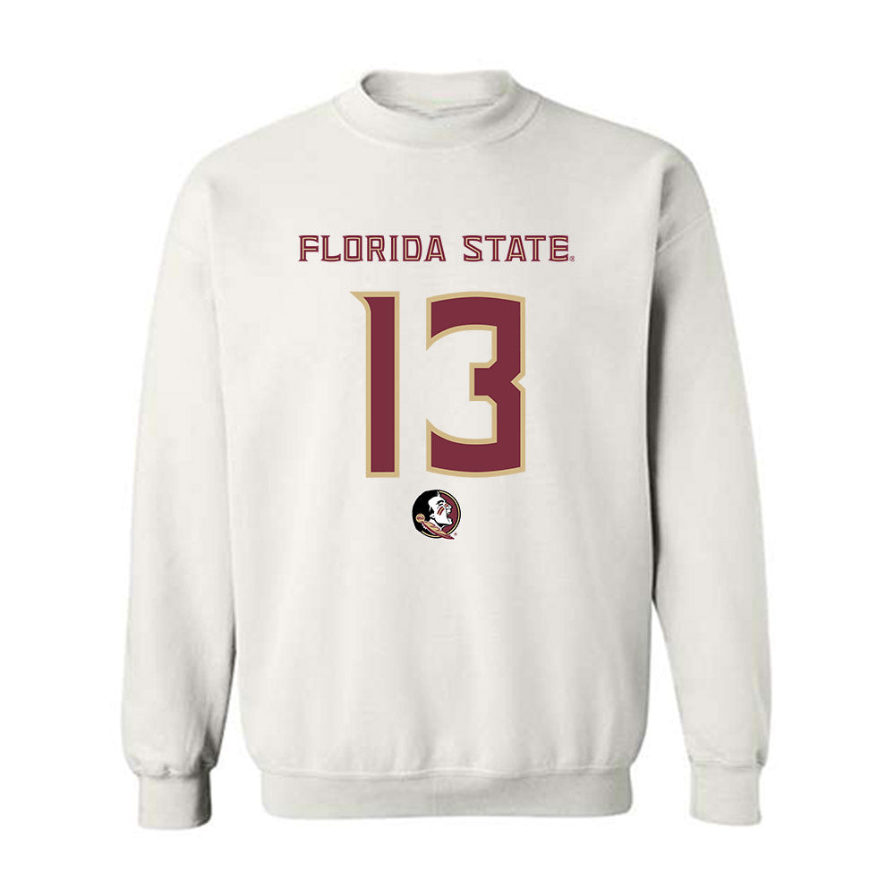 FSU - NCAA Football : Taeshaun Gelsey - Replica Shersey Crewneck Sweatshirt-0
