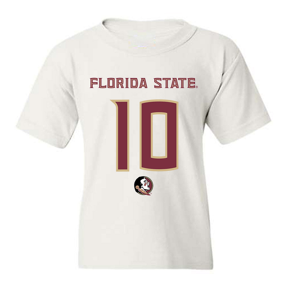 FSU - NCAA Football : Christopher Jones - Replica Shersey Youth T-Shirt-0