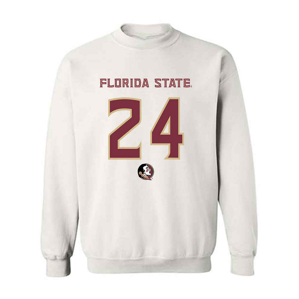 FSU - NCAA Football : K.J. Kirkland - Replica Shersey Crewneck Sweatshirt-0