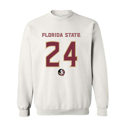 FSU - NCAA Football : K.J. Kirkland - Replica Shersey Crewneck Sweatshirt-0