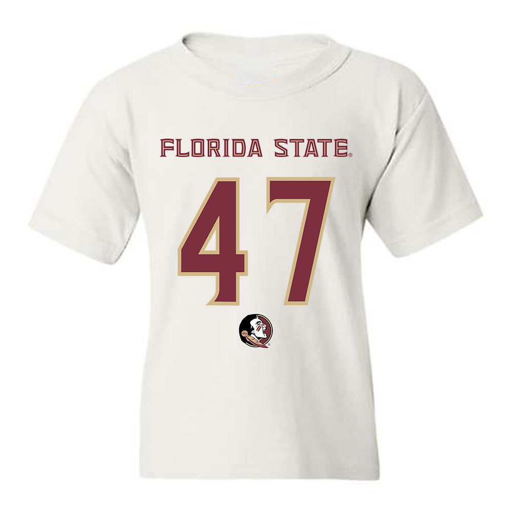 FSU - NCAA Football : Donny Hiebert - Replica Shersey Youth T-Shirt-0
