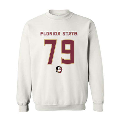 FSU - NCAA Football : Chimdia Nwaiwu - Replica Shersey Crewneck Sweatshirt-0