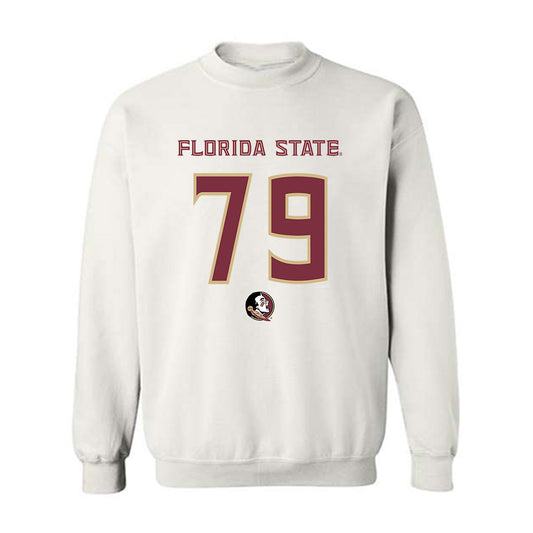 FSU - NCAA Football : Chimdia Nwaiwu - Replica Shersey Crewneck Sweatshirt-0
