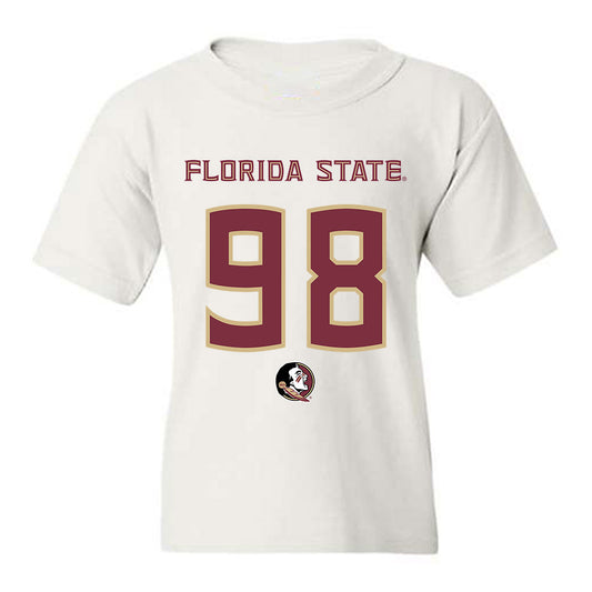 FSU - NCAA Football : Wihtlley Cadeau - Replica Shersey Youth T-Shirt-0