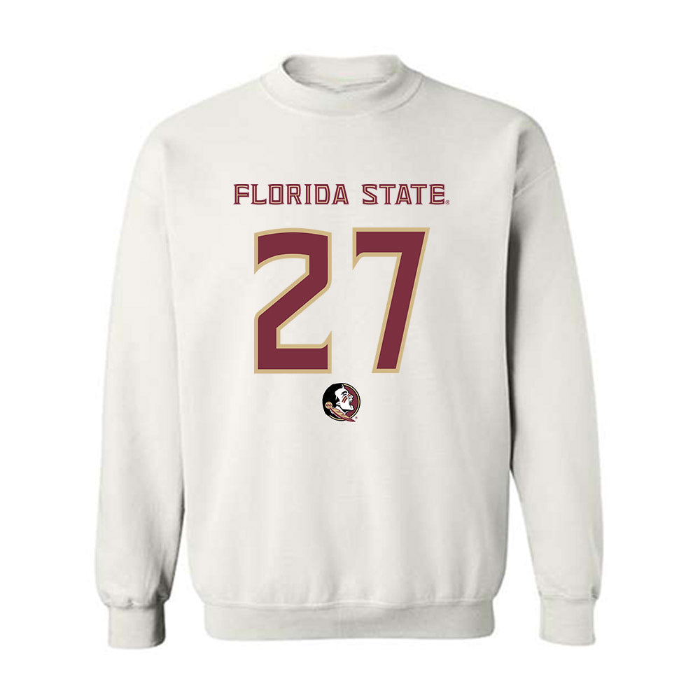 FSU - NCAA Football : Jordan Crutchfield - Replica Shersey Crewneck Sweatshirt-0