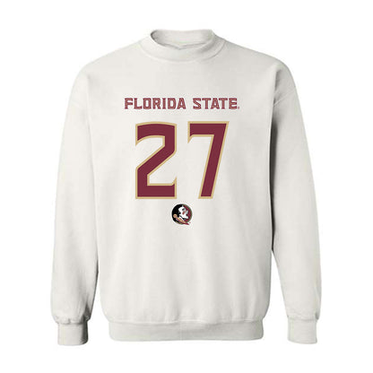 FSU - NCAA Football : Jordan Crutchfield - Replica Shersey Crewneck Sweatshirt-0