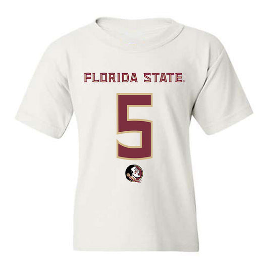 FSU - NCAA Football : Tre Wisner - Replica Shersey Youth T-Shirt-0