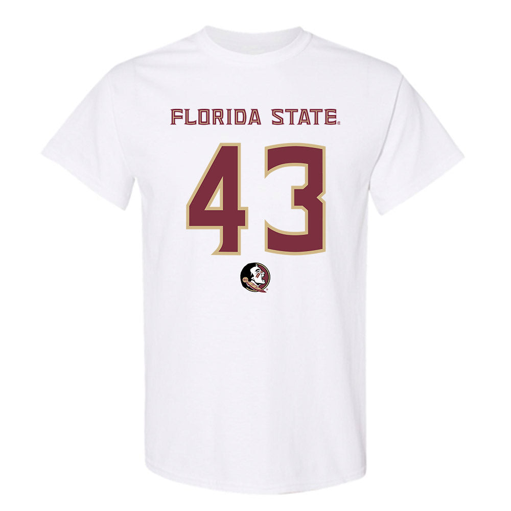 FSU - NCAA Football : Trent Rogers - Replica Shersey T-Shirt-0