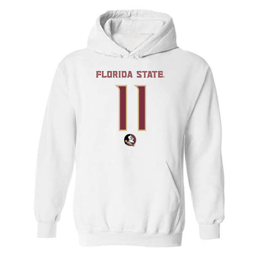 FSU - NCAA Football : Cj Richard - Replica Shersey Hooded Sweatshirt-0