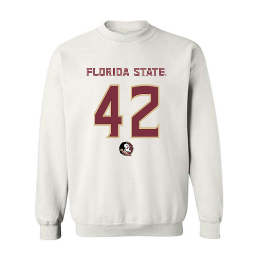 FSU - NCAA Football : Chris Thomas - Replica Shersey Crewneck Sweatshirt-0