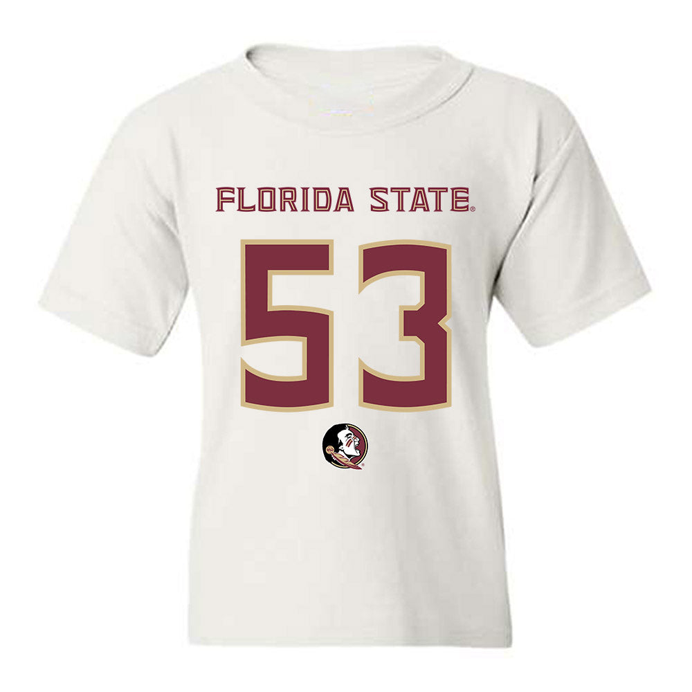 FSU - NCAA Football : Alex Nocco - Replica Shersey Youth T-Shirt-0