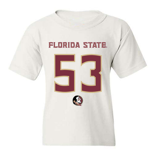 FSU - NCAA Football : Alex Nocco - Replica Shersey Youth T-Shirt-0
