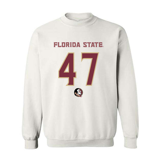 FSU - NCAA Football : Donny Hiebert - Replica Shersey Crewneck Sweatshirt-0