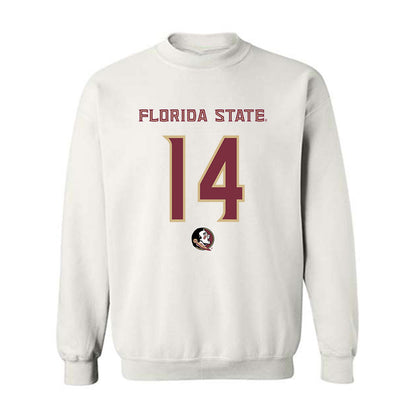 FSU - NCAA Football : Ashton Daniels - Replica Shersey Crewneck Sweatshirt-0