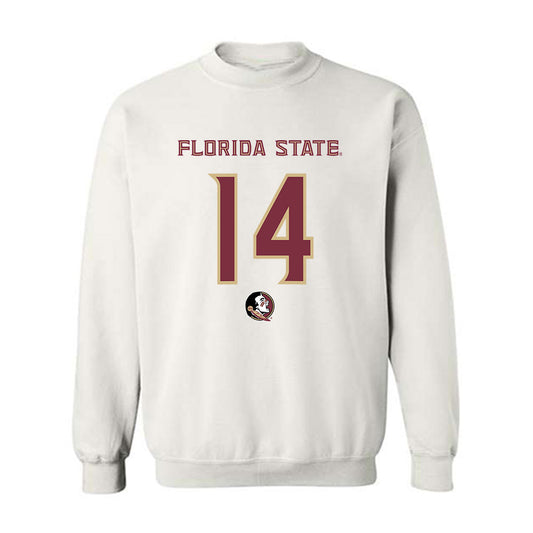 FSU - NCAA Football : Ashton Daniels - Replica Shersey Crewneck Sweatshirt-0